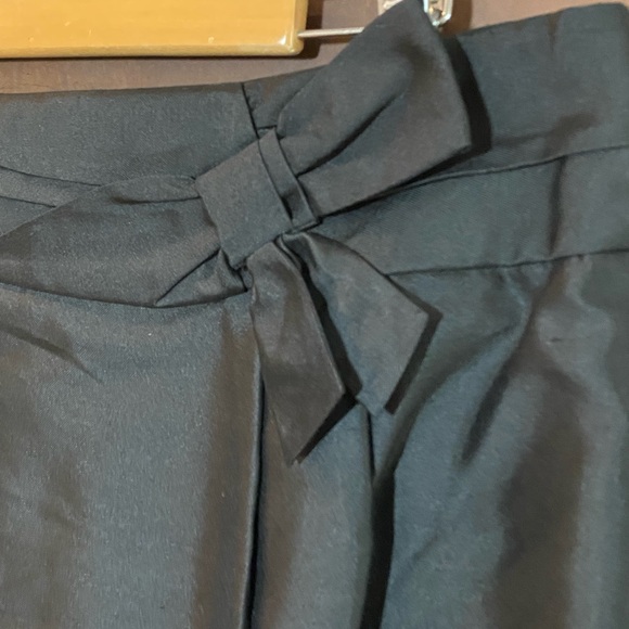 Kate Spade Black Mini Skirt with Bow Detail - Picture 1 of 3